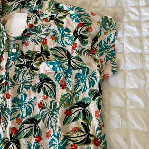 Lost + Wander seaside escape tropical cover up midi dress - Picture 7 of 9